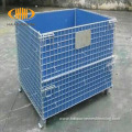 Large stackable steel storage container cage for sale
